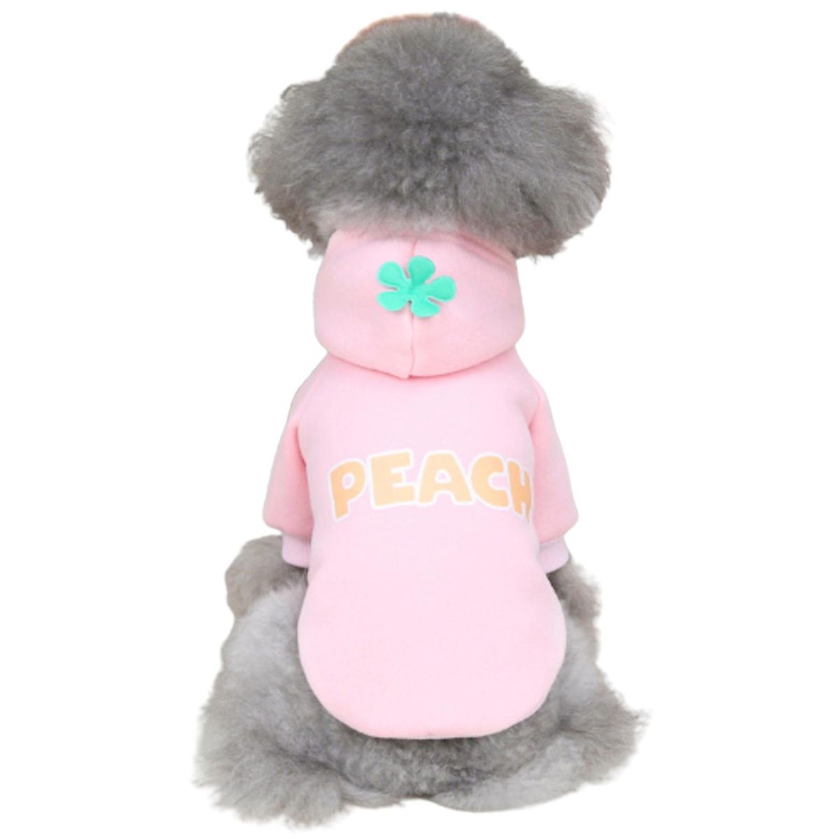 Pets Clothes Fruit English Print Pet Costume Pink