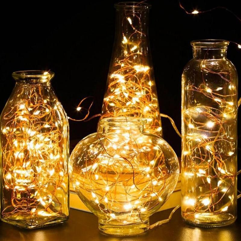 16 Sets of 3 Meters 30 Lights Constant Light Copper Wire