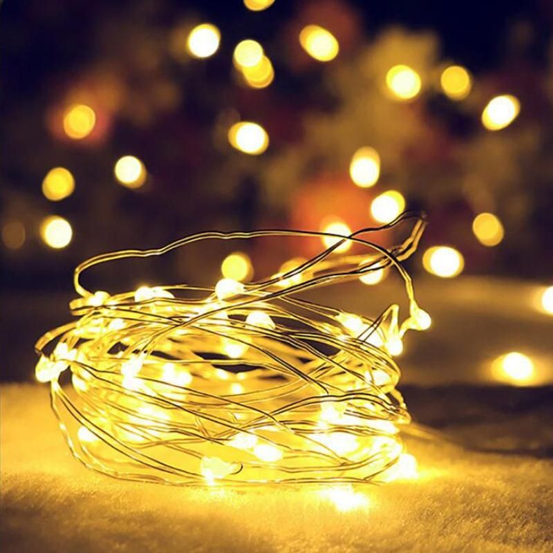 16 Sets of 3 Meters 30 Lights Constant Light Copper Wire