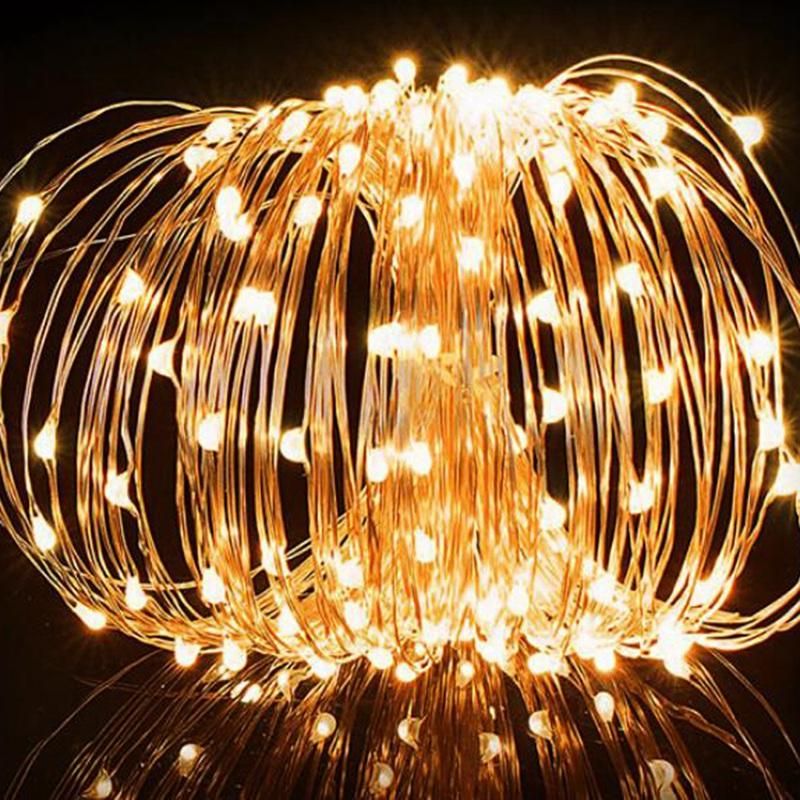 16 Sets of 3 Meters 30 Lights Constant Light Copper Wire