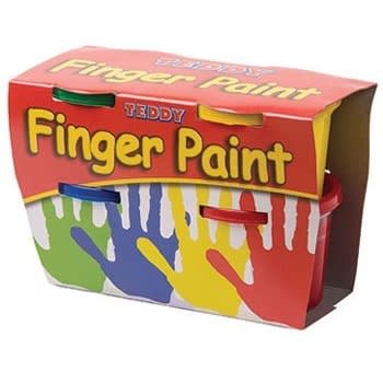 Teddy's Finger Paint For Children