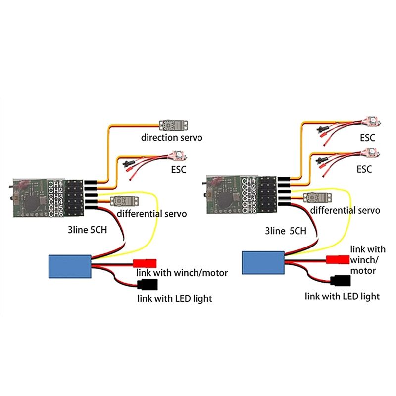 DumboRC X6 6CH Transmitter 2.4G With X6F X6F Gyro Receiver