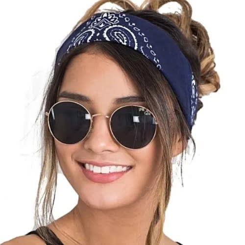 Fashion Bandana-12pcs - multicolor