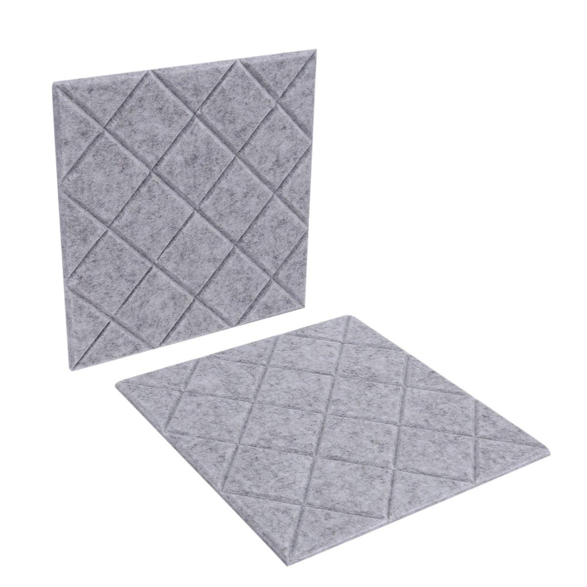 12 Pack Acoustic Panels Grid Shape Sound Proof