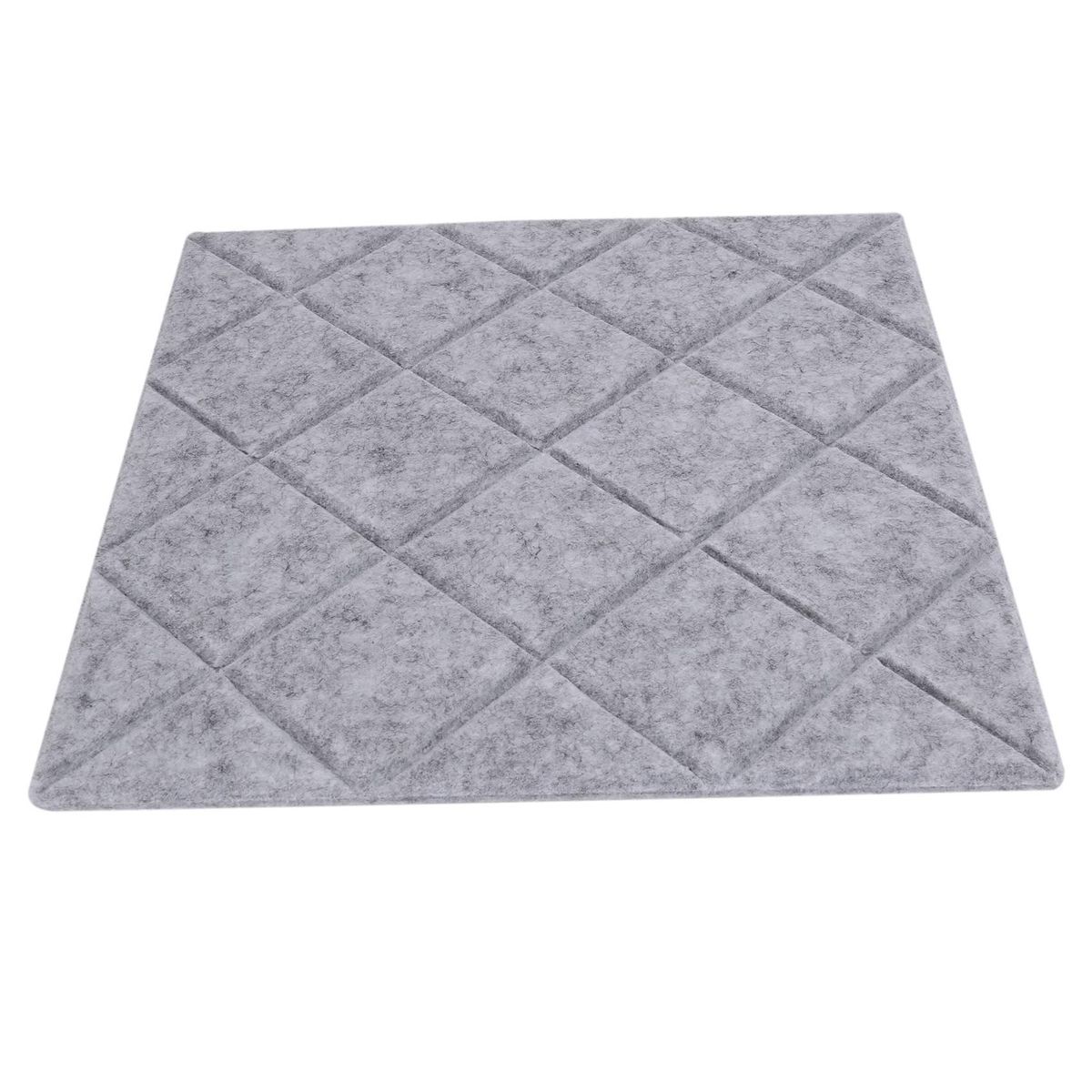 12 Pack Acoustic Panels Grid Shape Sound Proof