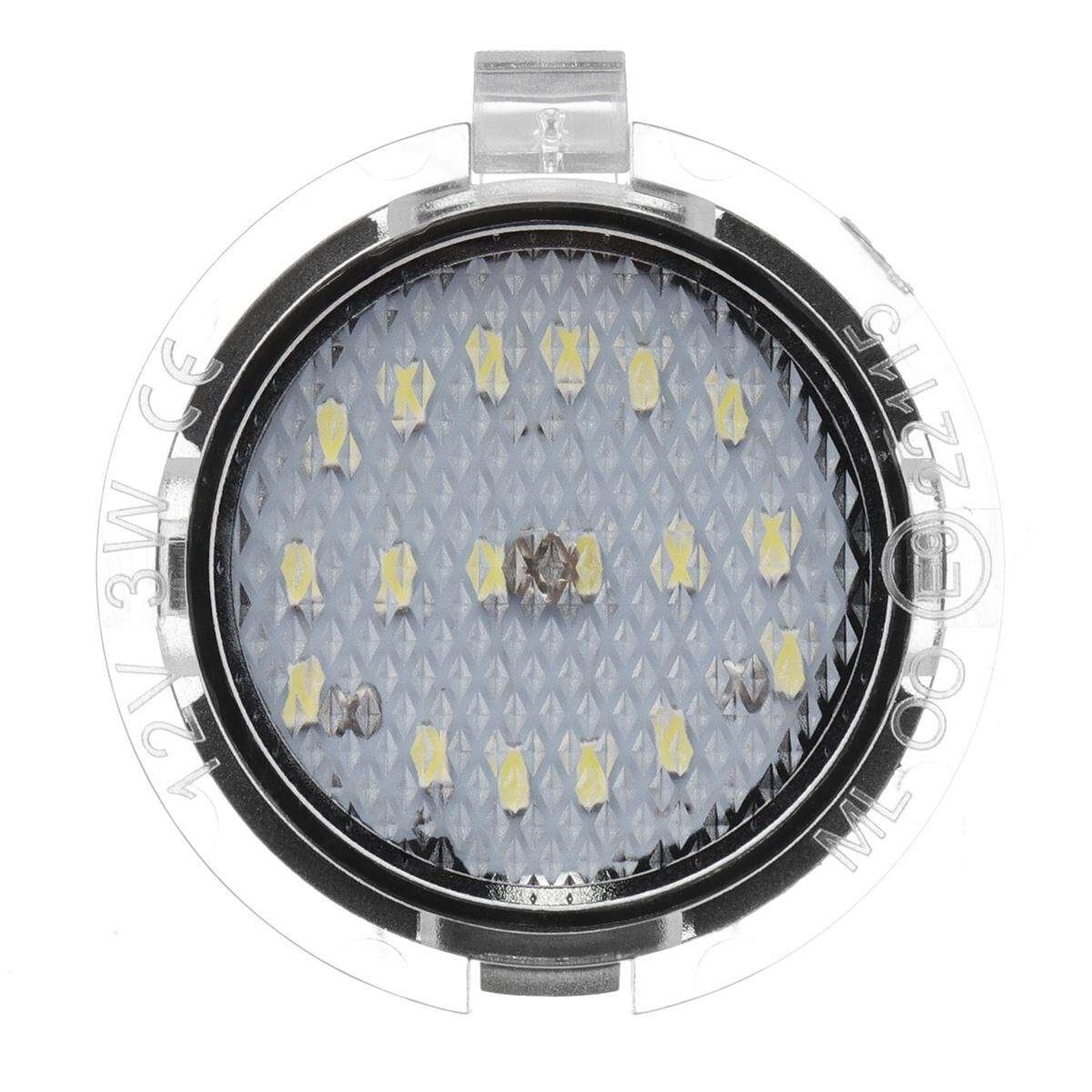 2PCS 18LED White Side View Under Mirror Puddle Light For Toyota Tundra Sequoia