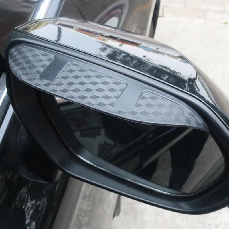 2Pcs Rearview Mirror Rain Eyebrow Guard Cover Side Door Mirror Visor Shield Fit for Toyota Eighth Generation Camry 2018