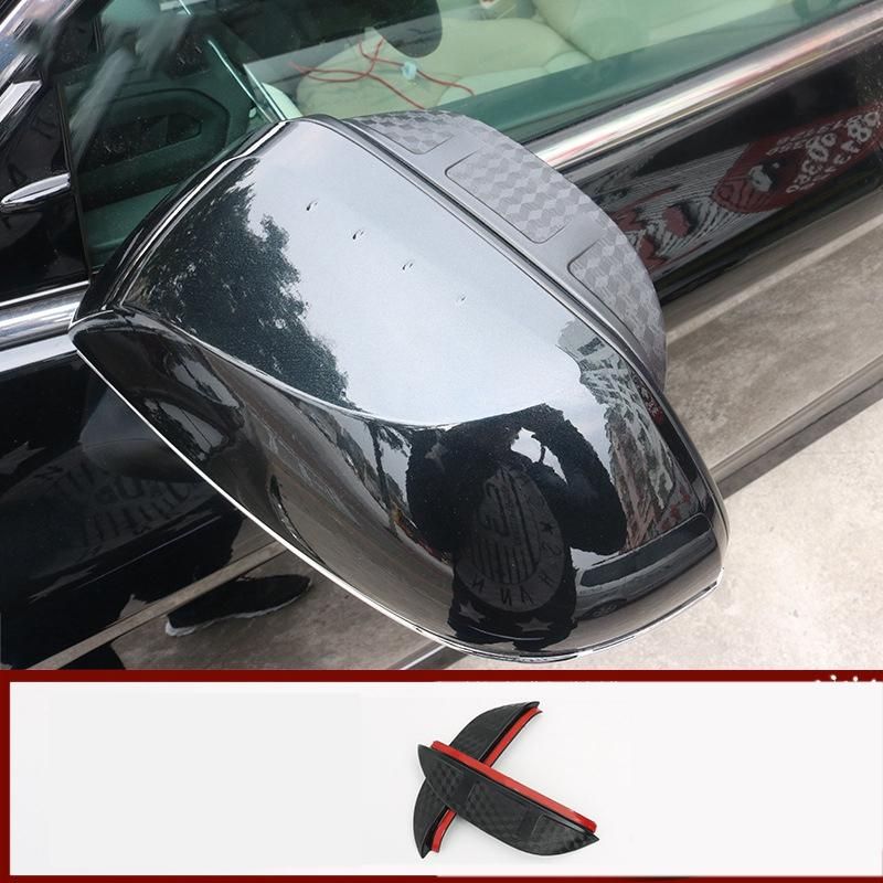 2Pcs Rearview Mirror Rain Eyebrow Guard Cover Side Door Mirror Visor Shield Fit for Toyota Eighth Generation Camry 2018