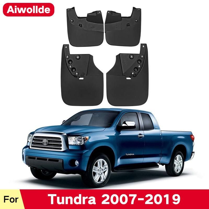 Mud Flaps For Toyota Tundra 2007- Splash Guards Fender MudFlaps Front Rear Mudguards Car Accessories