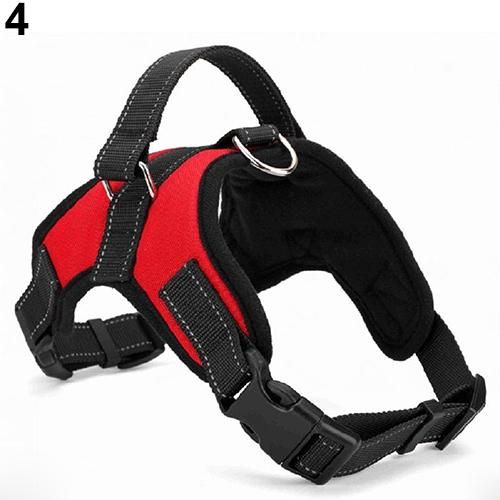 Large Soft Adjustable Harness Pet Walk Out Hand-Leopard