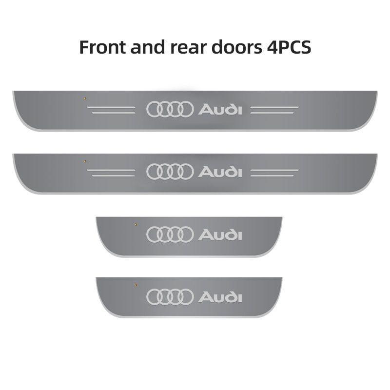 Customized LED Welcome Pedal Car Scuff Plate Pedal No