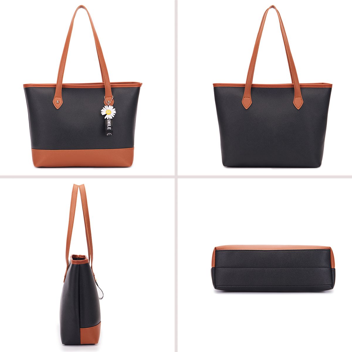 4 In 1 Handbag Women Bag Ladies Purse Tote Crossbody Bag