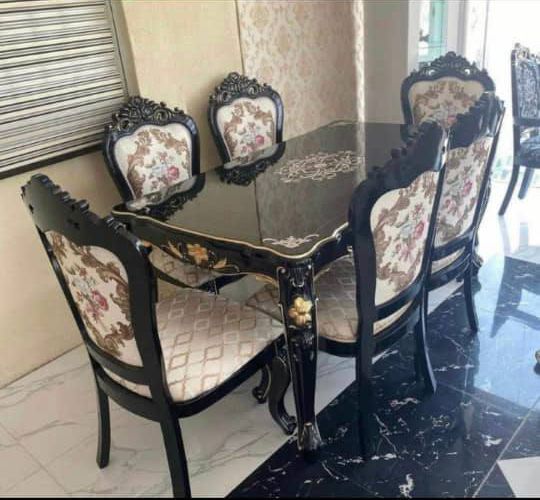 Louise 6Seater Marble Dinning(Color Options)Lagos,IB,Ogun)