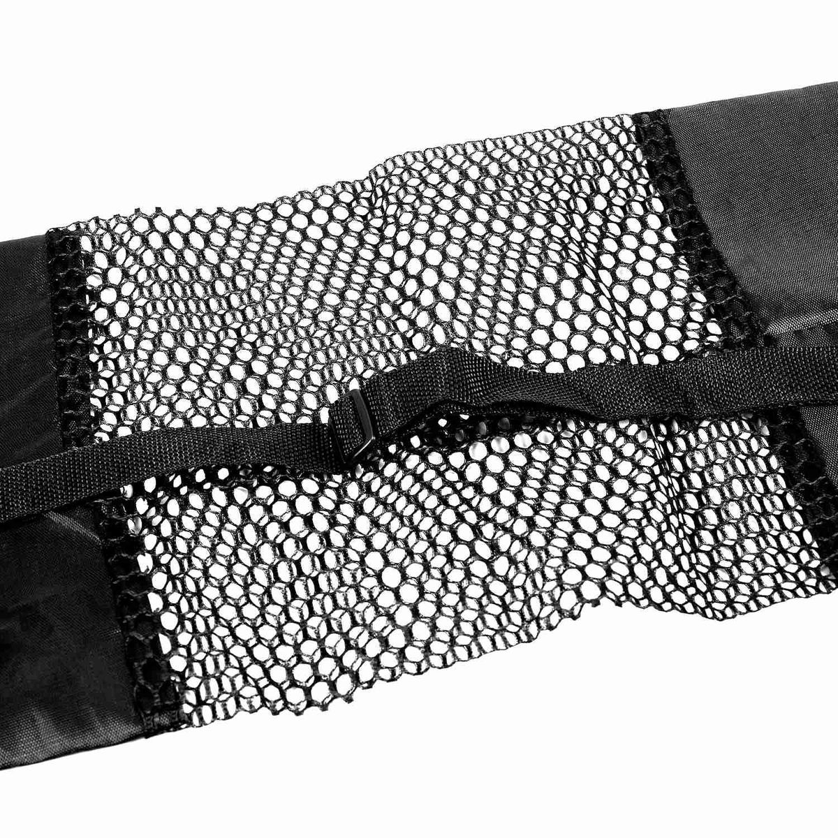 Portable Mesh Center Black Pilates Mat Bag Carrier for Yoga