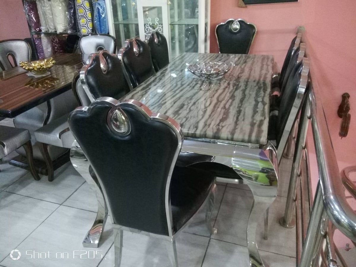 Patsy 6Seater Marble Dinning(Color Options)Lagos,IB,Ogun)