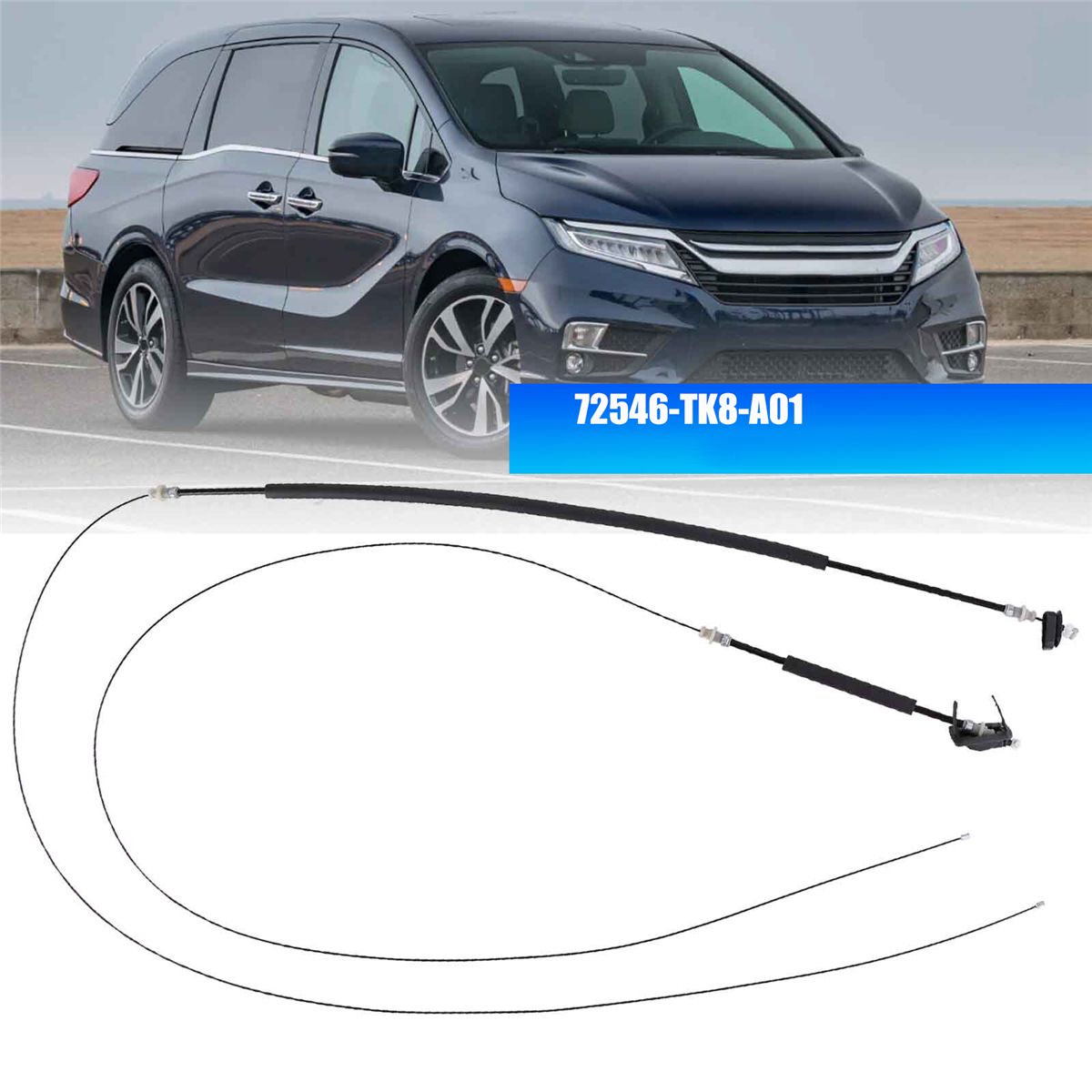 Car Power Sliding Door Cable Kits for Honda Odyssey(W/O Motor)A