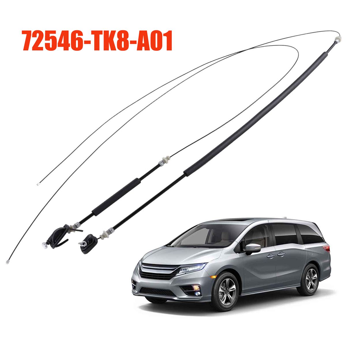 Car Power Sliding Door Cable Kits for Honda Odyssey(W/O Motor)A