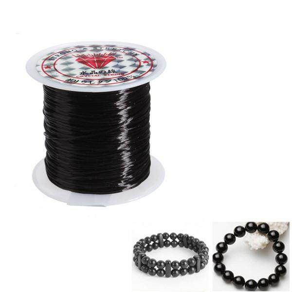 10M Strong Elastic Stretchy Beading Thread Cord Bracelet String Jewelry Making Black