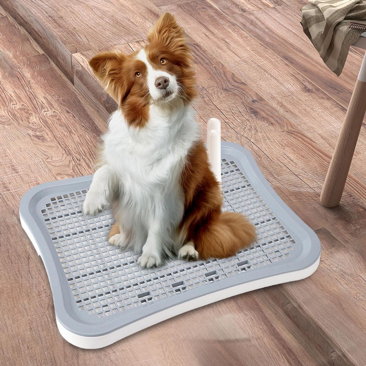 Pet Cat Training Toilet Tray Puppy Pee Tray Keep Clean