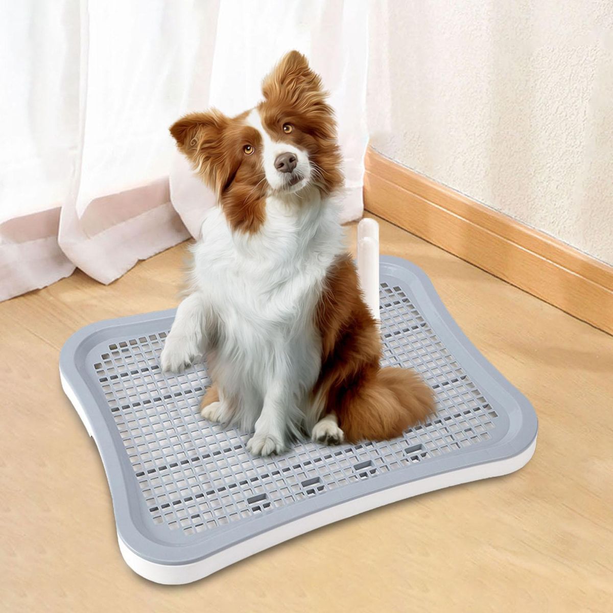 Pet Cat Training Toilet Tray Puppy Pee Tray Keep Clean