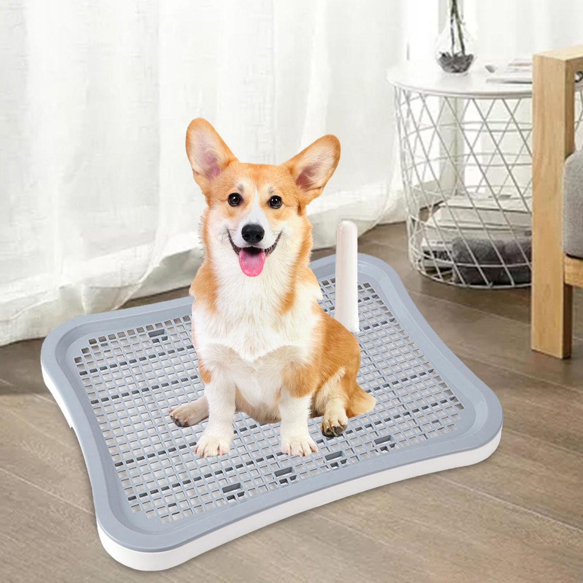 Pet Cat Training Toilet Tray Puppy Pee Tray Keep Clean