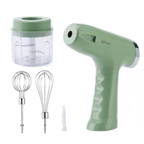 WIRELESS, RECHARGEABLE, MULTIFUNCTIONAL WHISK & FOOD CHOPPER