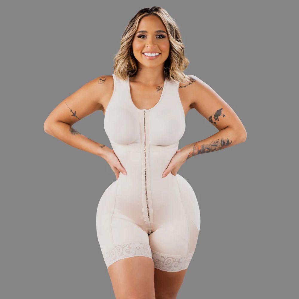 Women's Corset  Full Body Stage 2 Faja With Bra Tummy Trimmer Body Shaper Shapewear Post Surgery Waist Trainer Fajas Colombianas