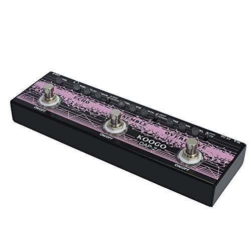 Koogo Multi Guitar Effect Pedal Echo  Ensemble  Overdrive 3i