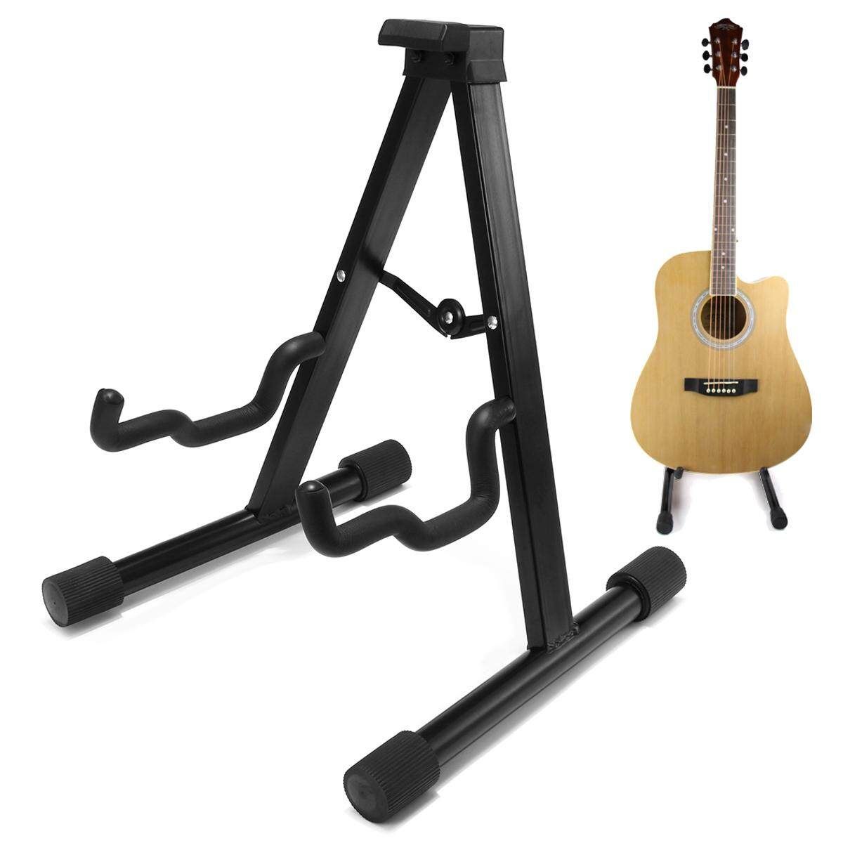Adjustable Folded Cello Stand Metal Holder Leg Bipod Musical Instrument Part Black A-frame