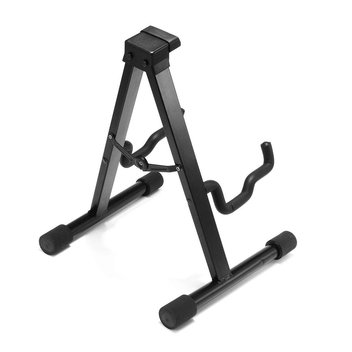 Adjustable Folded Cello Stand Metal Holder Leg Bipod Musical Instrument Part Black A-frame
