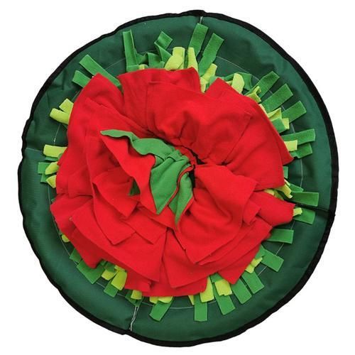 Dog Snuffle Mat Sniffing Pad Blanket IQ Foraging Skills Training Treat Slow Feeding Mat Puzzle Toys