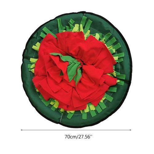 Dog Snuffle Mat Sniffing Pad Blanket IQ Foraging Skills Training Treat Slow Feeding Mat Puzzle Toys
