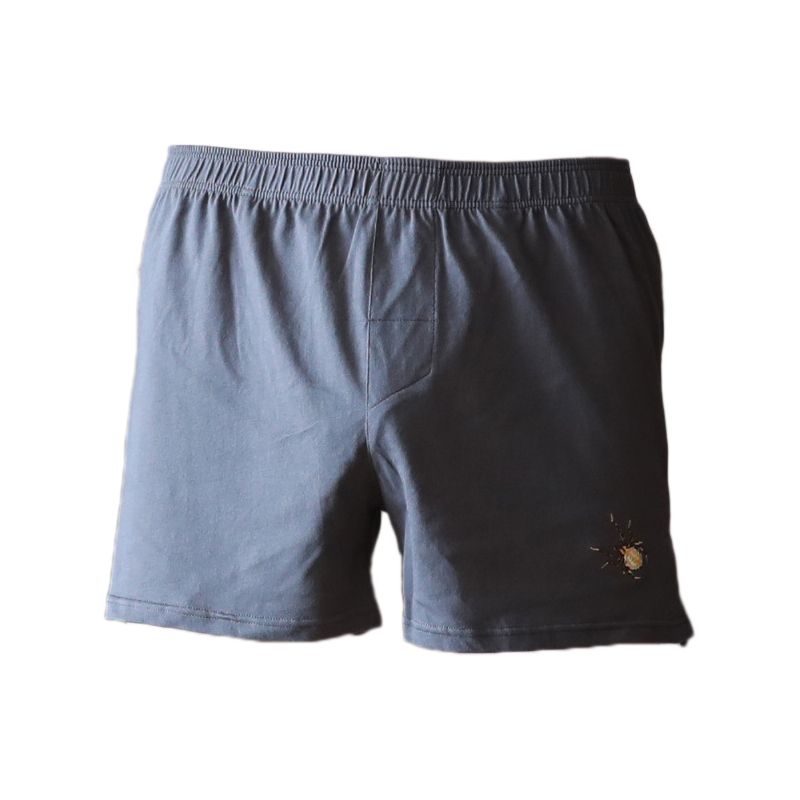 Mens Underwear Boxers Shorts Casual Cotton Sleep S High Quty Soft Loose Comfortable Breathable Men Homewear -Red