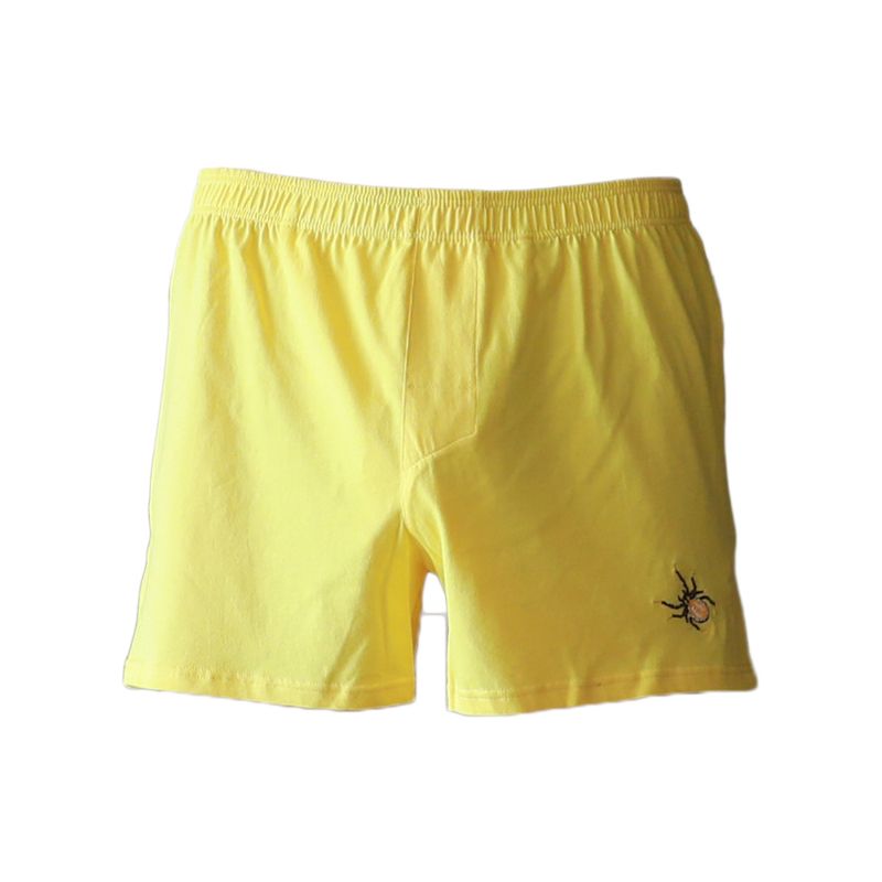 Mens Underwear Boxers Shorts Casual Cotton Sleep S High Quty Soft Loose Comfortable Breathable Men Homewear -Red