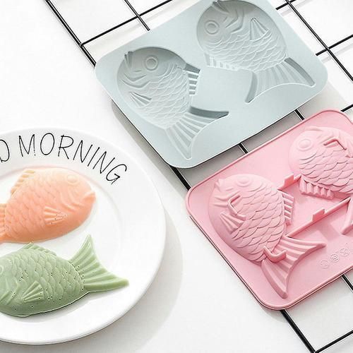 2pcs Fish Chocolate Cake Mould