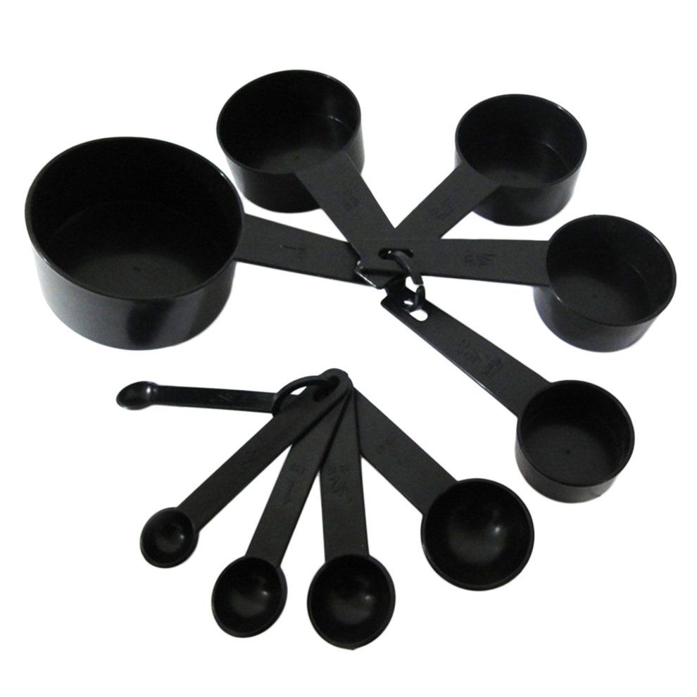 10pcs/set Plastic Measuring Cups Measuring Scoop Kitchen Measurement Tool