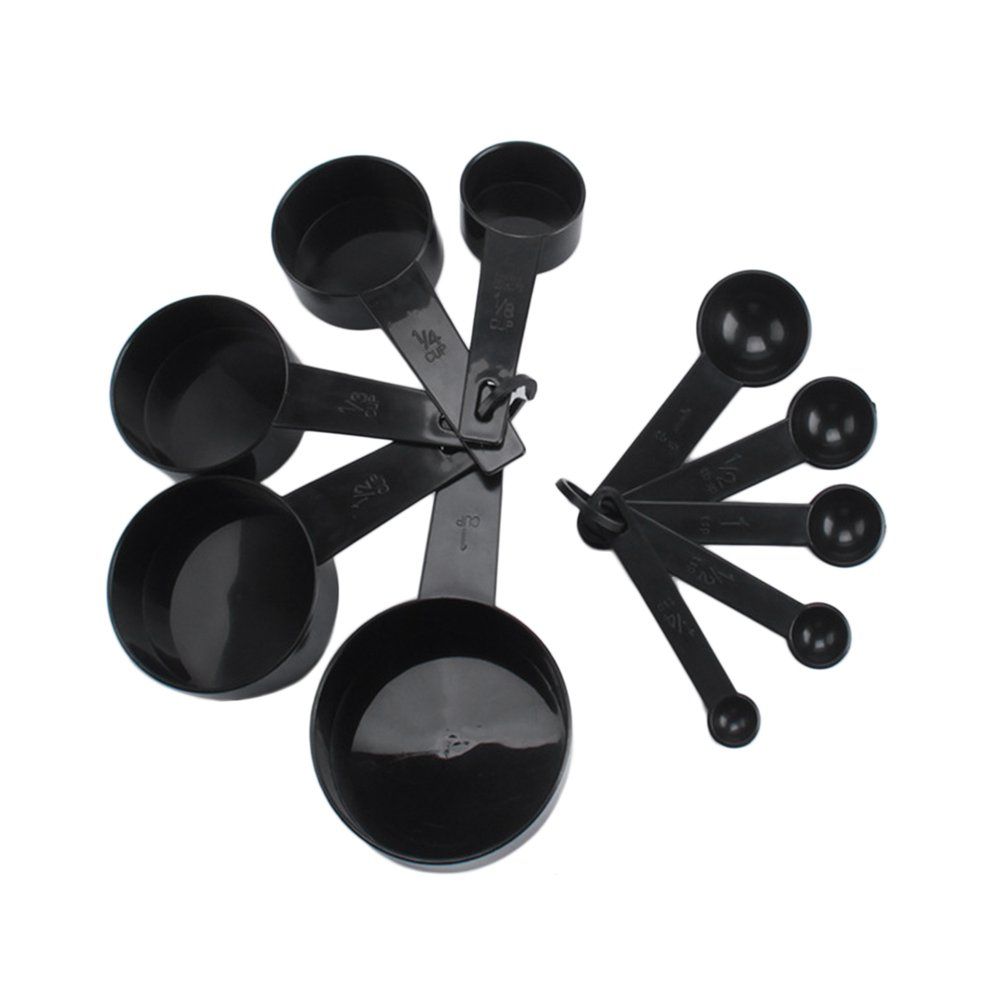 10pcs/set Plastic Measuring Cups Measuring Scoop Kitchen Measurement Tool