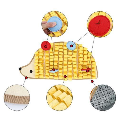 Pet Dog Smell Pad High Quality Educational Sniff Training Mat Smell Pad Food Feeding Skill Blanket Play Toy