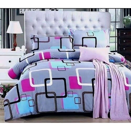 Bedsheet With Pillow Cases- Wzigzad