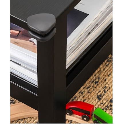 Undvika Corner Bumper - Set Of 8 - Dark Brown