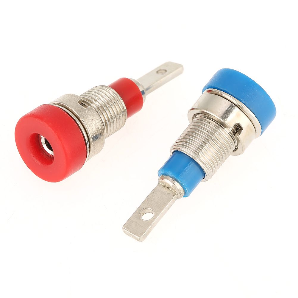 5PCS Mixed Color Banana Socket 2.0mm Jack For Panel