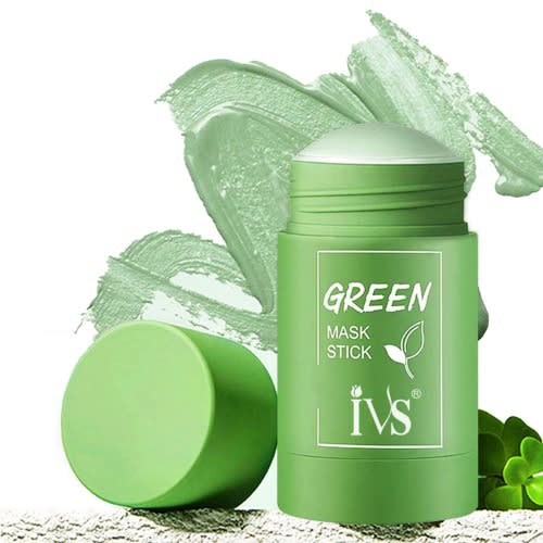 Green Tea Mask Stick for Cleansing and Purifying Face - 40g