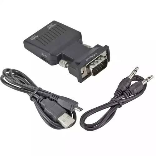 VGA To HDMI Adapter + Audio Male Cable