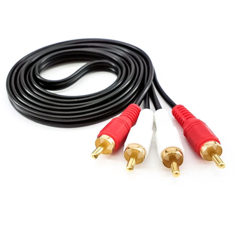 Double Lotus Audio Cable Power Amplifier Audio Cable 3m