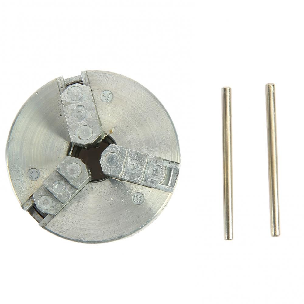 Z011 Mini Metal Lathe Chuck Zinc Alloy 3-Jaw Drill Chucks