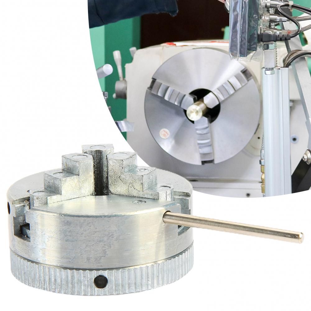 Z011 Mini Metal Lathe Chuck Zinc Alloy 3-Jaw Drill Chucks