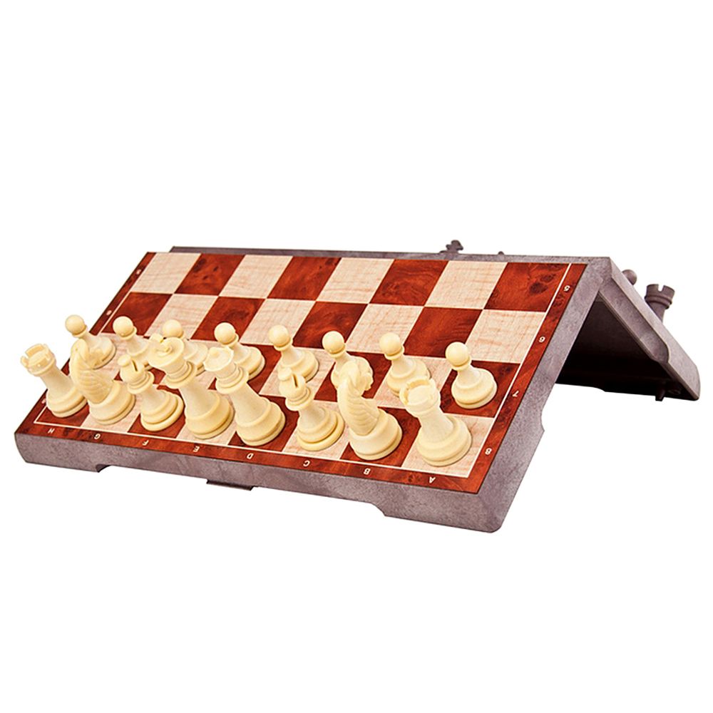 2-in-1 Magnetic Chess Set Folding Chess And Checkers Set