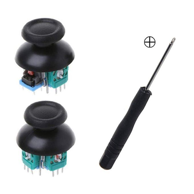 Rubber Pad On Spring Screwdriver Joystick Cap Repair Parts For PS4