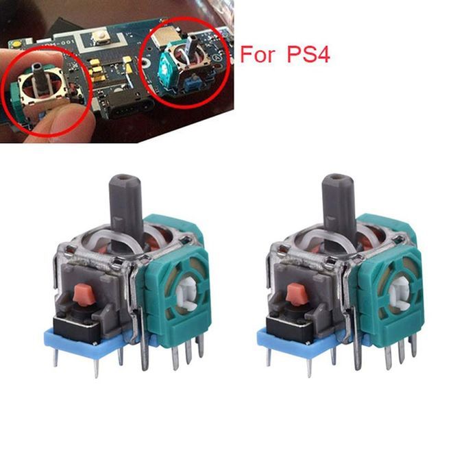 Rubber Pad On Spring Screwdriver Joystick Cap Repair Parts For PS4