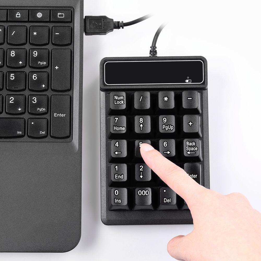 USB Wired Numeric Keypad Mechanical Feel Number Pad